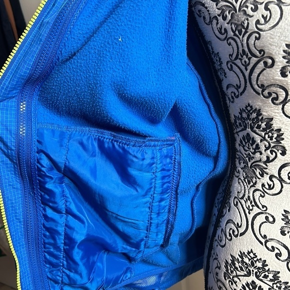 Adidas 2 In 1 Coat Blue M/L Removable Liner Cold Winter - Picture 6 of 9